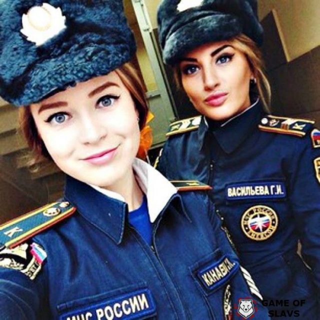 russian police girls