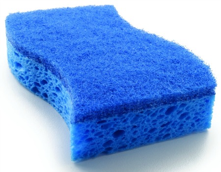 blue-scrub-sponge