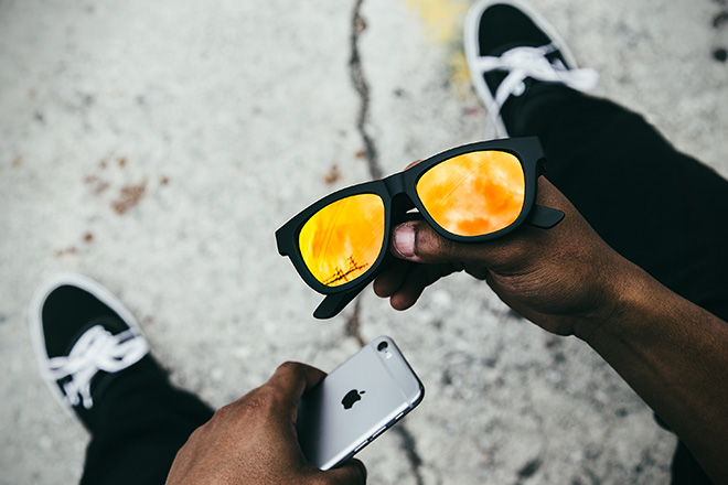 Photochromic Bluetooth Sunglasses by Zungle