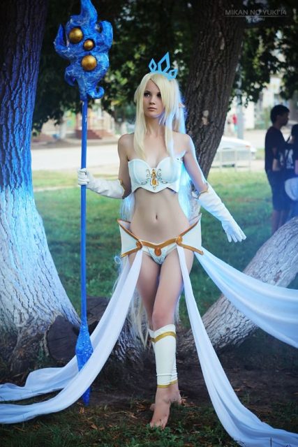 janna stunning cosplay costumes lol