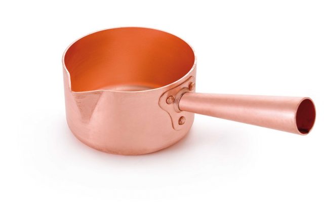 copper saucepan