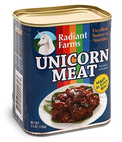 Unicorn meat gag gift