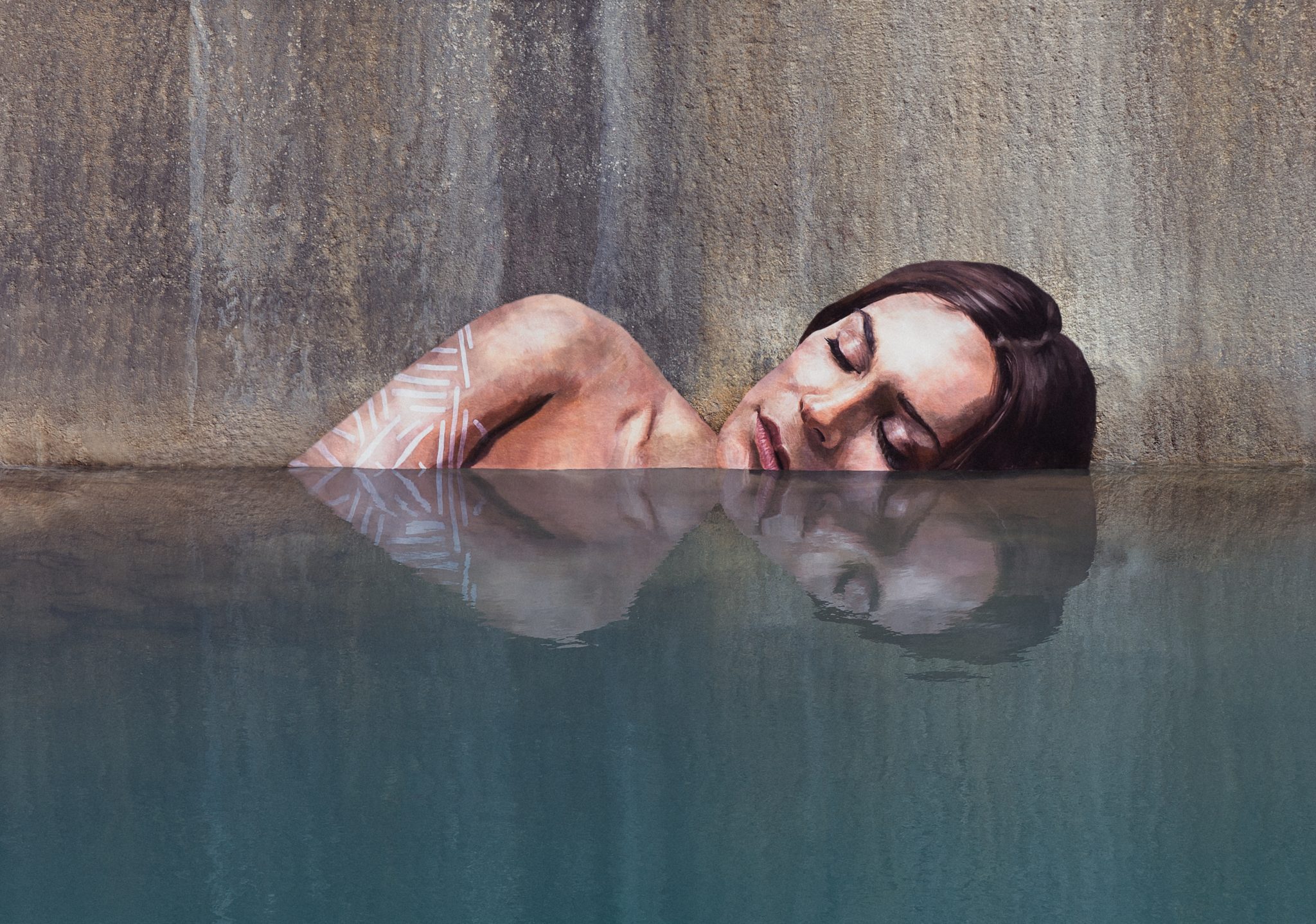 On Climate Change: Visionary Artist Sean Yoro's Rapidly Melting Iceburg Paintings