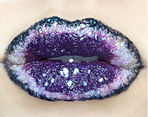 Geode Lips Are Instagram's Latest Sensation