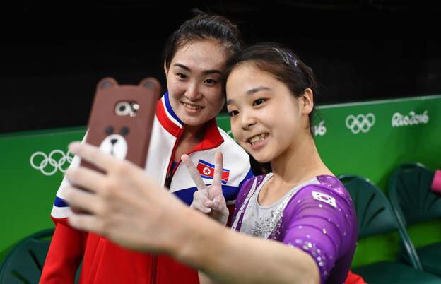 North and South Korea Selfie: Iconic Olympic Moment