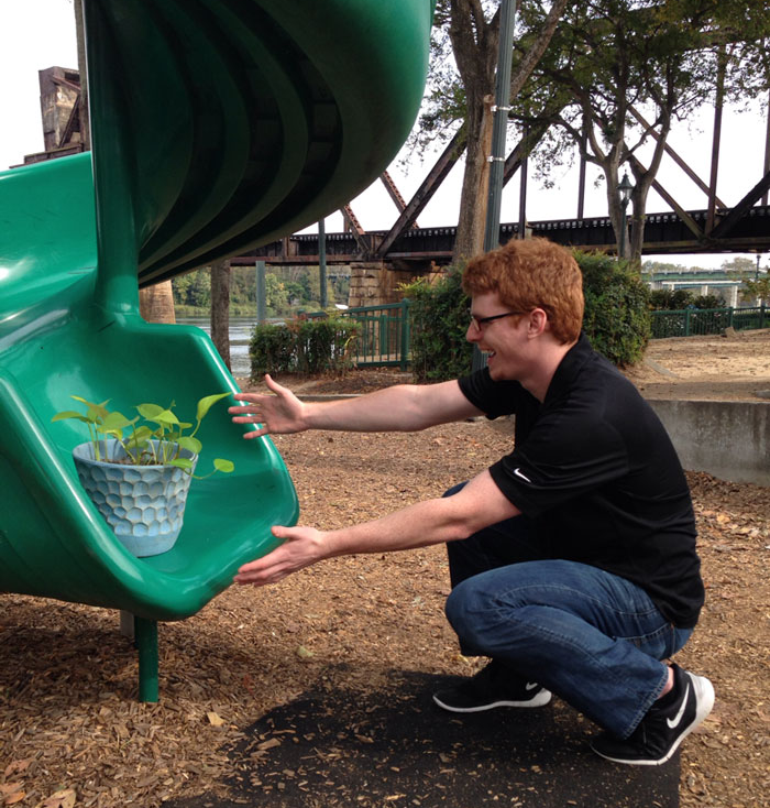 This Guy Took Plant Sitting to a Whole New Level