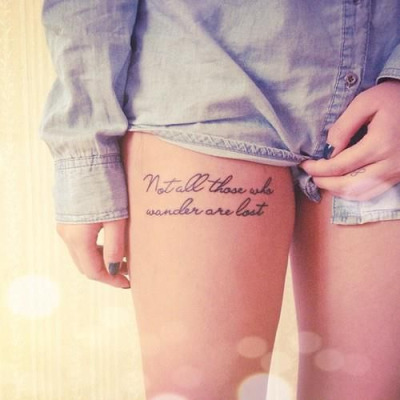 Life of Trends - Tattoo Quotes 3