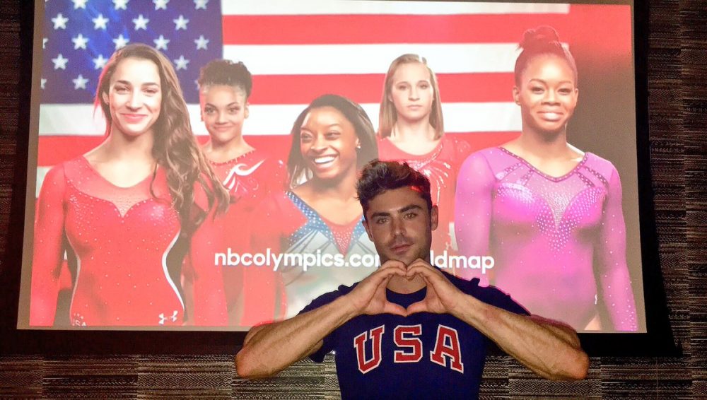 Simone Biles – Gold Medalist and Zac Efron Shout Out Recipient