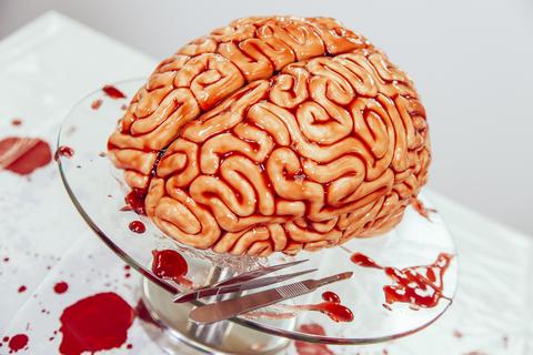 How to Make This Scary Brain Cake for Your Halloween Party