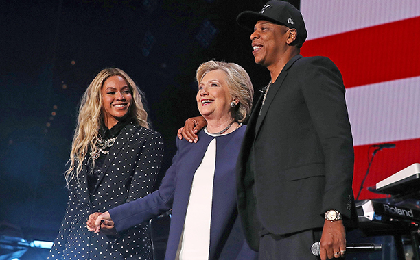 Trump Criticizes Beyonce and Jay Z's Language at Clinton Rally