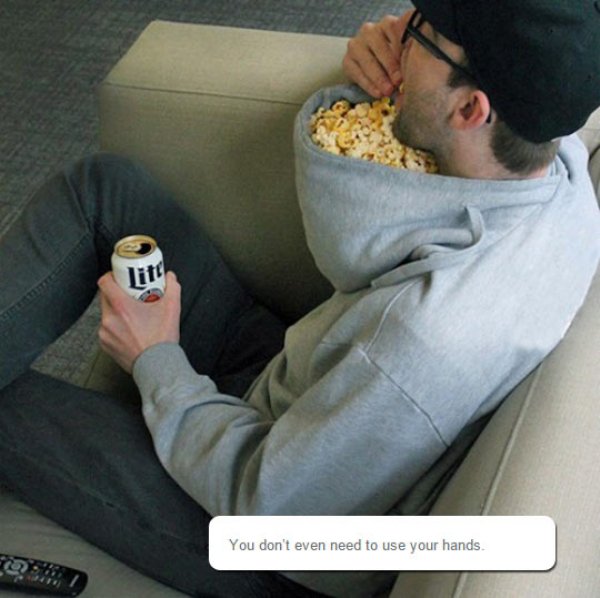 cool-hoodie-popcorn-beer-eating