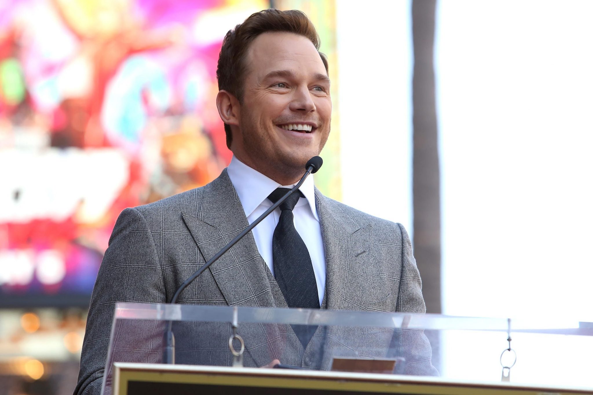 Chris Pratt Accepts His Hollywood Walk of Fame Star With A Powerfully Emotional Speech