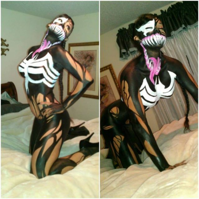halloween-sexy-venom-costume-body-paint-1413998834y