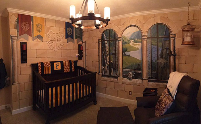 These Parents Created a Harry Potter Themed Nursery That Went Viral