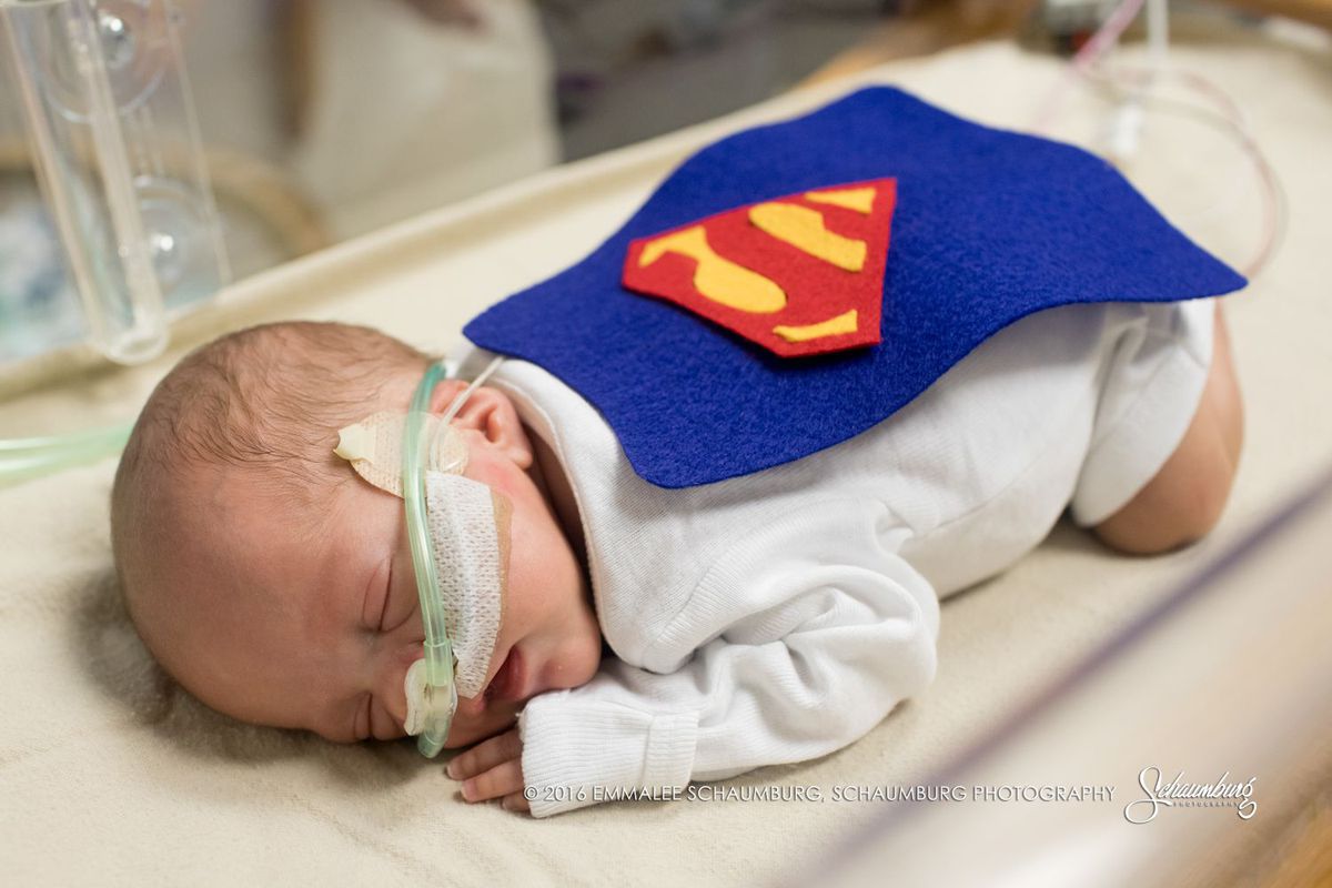 This Hospital Made Superhero Costumes for Premature Babies for Halloween