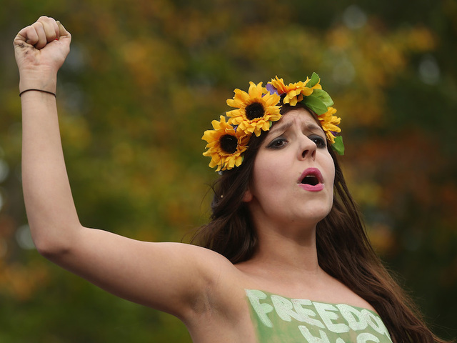 Women Are Going Topless This Sunday