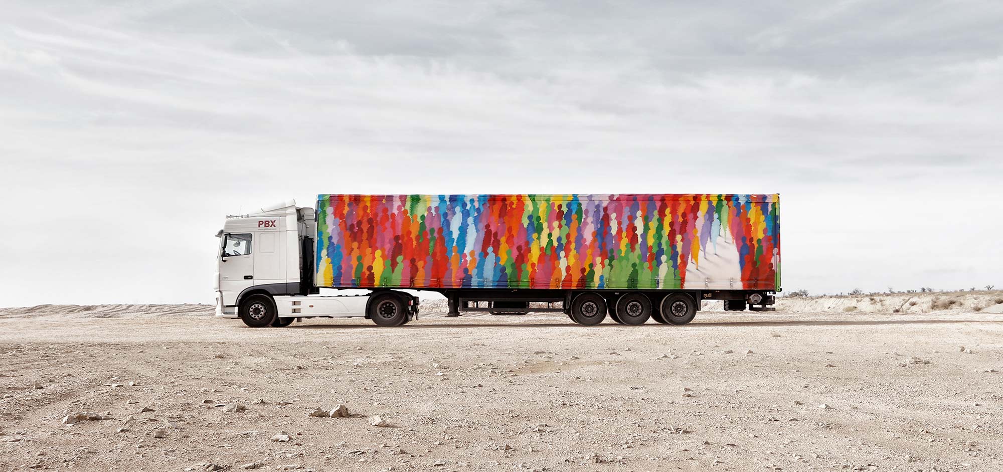 These Artists Painted Graffiti Murals onto Trucks, Creating Mobile Galleries