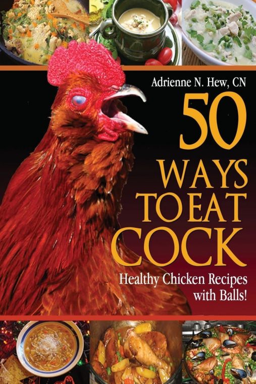 cook book gag gift